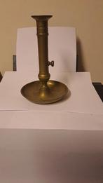 Schuifkandelaar antiek, Antiek en Kunst, Antiek | Kandelaars, Ophalen of Verzenden, Koper of Brons