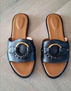 See by Chloe slippers sandalen maat 39, Kleding | Dames, Slippers, Zwart, Ophalen of Verzenden, See by Chloé