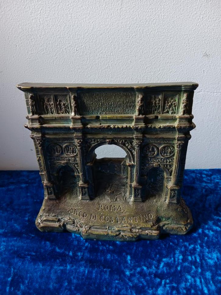 Antieke Boog van Constantijn - Rome, 1609, Antiek en Kunst, Kunst | Beelden en Houtsnijwerken, Ophalen of Verzenden