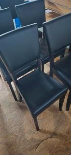 Stoelen 7 stuks zwart, Ophalen, Geen, Zo goed als nieuw, Geen