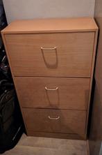 Schoenenkast 3 lades, Ophalen, Zo goed als nieuw