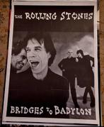 Rolling Stones - Bridges to Babylon Poster, Ophalen of Verzenden, A1 t/m A3, Muziek, Rechthoekig Staand