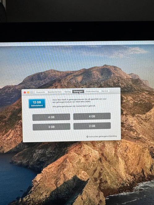 iMac 27-inch, 12GB RAM, 1TB Opslag, Computers en Software, Apple Desktops, Gebruikt, iMac, HDD en SSD, 3 tot 4 Ghz, 8 GB, Ophalen of Verzenden