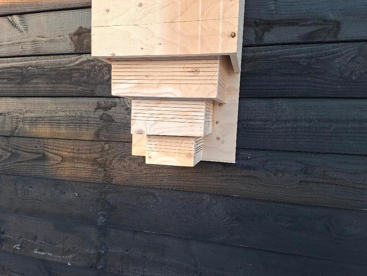 vleermuiskast met 9 kamers  100 cm  op paal of tegen muur, Tuin en Terras, Vogelhuisjes en Vogelbaden, Nieuw, Ophalen of Verzenden