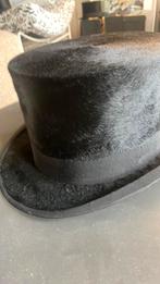 Antieke hoge zijde hoed maat 58, Ophalen of Verzenden, Zo goed als nieuw