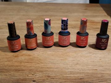 Pink gellac, diverse kleuren. 0 tot 1x gebruikt beschikbaar voor biedingen