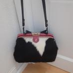 dames leren dokterstas, Sieraden, Tassen en Uiterlijk, Gebruikt, Zwart, Minder dan 40 cm, Minder dan 35 cm