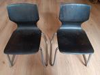 T.k jaren 60  ;  2  FPF / Flötotto    Kinder buisstoelen, Huis en Inrichting, Stoelen, Ophalen, Bruin, Zo goed als nieuw, Eén