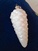 kerstbal porselein dennenappel, Ophalen of Verzenden