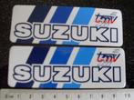 2x sticker suzuki tmv logo techno motor veghel, Auto of Motor, Ophalen of Verzenden, Zo goed als nieuw