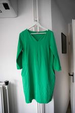 Groene jurk travelstof Kyra & Ko maat M, Kleding | Dames, Jurken, Maat 38/40 (M), Verzenden, Kyra & Ko, Gedragen