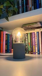 Ikea lamp van beton (inclusief lightbron), Overige materialen, Ophalen of Verzenden, Zo goed als nieuw, Minder dan 50 cm