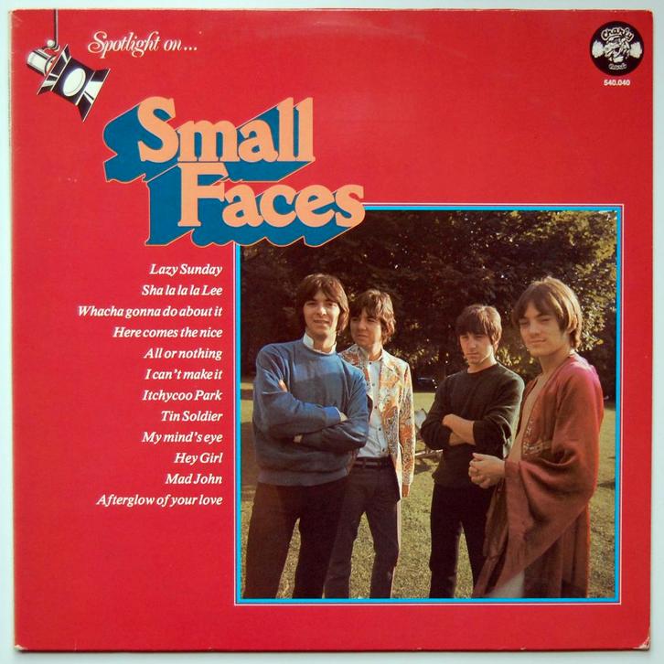 Small Faces - Spotlight On..., Cd's en Dvd's, Vinyl | Pop, Zo goed als nieuw, 1960 tot 1980, 12 inch, Ophalen of Verzenden