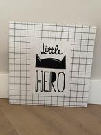 Hip houten wandpaneel 40x40 cm, Ophalen of Verzenden, Zo goed als nieuw, Wanddecoratie