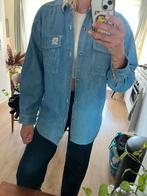Oversized denim blouse van dikke kwaliteit, Kleding | Heren, Overhemden, Ophalen of Verzenden, Zo goed als nieuw, Blauw