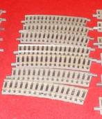 HO rail 6122 - 7 stuks, Hobby en Vrije tijd, Modeltreinen | H0, Gebruikt, Gelijkstroom, Fleischmann, Rails