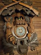 Koekoeksklok met jachtmotief, Antiek en Kunst, Ophalen