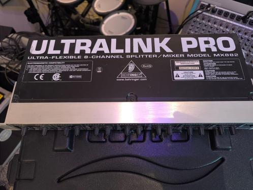 Behringer Ultralink Pro MX882, Muziek en Instrumenten, Mengpanelen, Gebruikt, 5 tot 10 kanalen, Ophalen of Verzenden