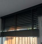 Houten zwarte Jaloezieën, Huis en Inrichting, Ophalen, Gebruikt, 200 cm of meer, Zwart