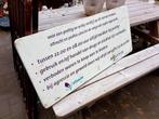 Tof bord, verbodsbord voor je tuin, buitenterrein, mancave., Reclamebord, Gebruikt, ., Ophalen of Verzenden