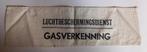 Armband Luchtbeschermingsdienst Gasverkenning, Verzamelen, Verzenden, Landmacht, Nederland, Embleem of Badge