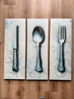 3x schilderij, Ophalen of Verzenden, Gebruikt