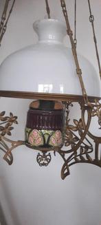 Antieke lamp olielamp, Ophalen