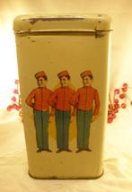 Stereo beschuitbus blik - Piccolo., Verzamelen, Blikken, Ophalen of Verzenden, Gebruikt, Beschuit, Overige merken