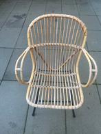 Rotan stoel, Huis en Inrichting, Stoelen, Ophalen, Gebruikt, Bruin, Eén