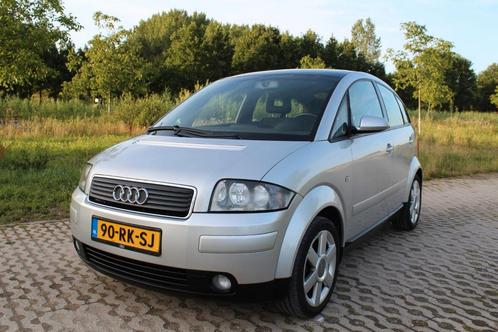 Audi A2 1.4 55KW 2005 Grijs, Auto's, Audi, Particulier, A2, ABS, Airbags, Airconditioning, Bluetooth, Centrale vergrendeling, Climate control