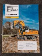 Liebherr R 992-E / R 998 SME-E Brochure, Boeken, Ophalen of Verzenden, Zo goed als nieuw, Liebherr, Europa