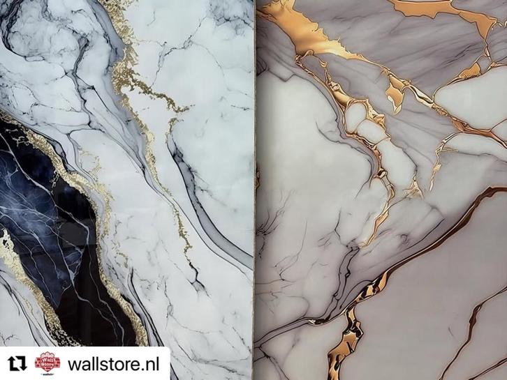 PVC Marmerlook Panelen - Eindjaarsactie!, Doe-het-zelf en Verbouw, Platen en Panelen, Nieuw, Ophalen of Verzenden