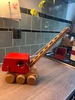 Houten hijskraam kinderkram Ostheimer, Kinderen en Baby's, Speelgoed | Houten speelgoed, Ophalen of Verzenden, Zo goed als nieuw