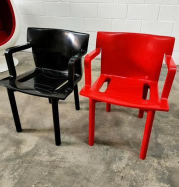 20 x Kartell design stoelen Castelli kunststof kuipstoelen  beschikbaar voor biedingen