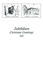 Denemarken - Aarhus - Kerstmapje 1987 - Postfris, Postzegels en Munten, Postzegels | Europa | Scandinavië, Ophalen of Verzenden