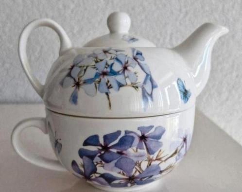 Marjolein Bastin Theeset Sketch of Nature, Huis en Inrichting, Keuken | Servies, Zo goed als nieuw, Overige stijlen, Porselein