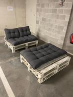 Loungeset pallets, Tuin en Terras, Tuinsets en Loungesets, Gebruikt, Ophalen of Verzenden, Loungeset, Bank