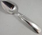 Zilveren Groentelepel Dubbel rondfilet antiek 835 zilver, Ophalen of Verzenden, Zilver