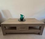 salontafel, Huis en Inrichting, Tafels | Salontafels, Ophalen, Gebruikt, 100 tot 150 cm, Eikenhout