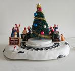 Kerstman kindertrein rijdend kerstdorp, Diversen, Kerst, Ophalen, Zo goed als nieuw