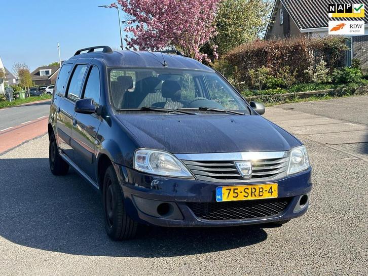 Dacia Logan MCV 1.6-16V Lauréate 7 Persoons/Airco/Nap, Auto's, Dacia, Bedrijf, Te koop, Logan MCV, ABS, Airbags, Airconditioning