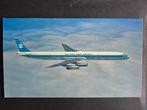 Grote ansichtkaart getekende KLM Douglas DC-8-63 (A258), Verzamelen, Ophalen of Verzenden, Gebruikt, Kaart, Foto of Prent