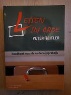 Lessen in Orde - Peter Teitler, Ophalen, Nieuw, HBO, Peter Teitler