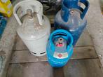 3x Gasflessen LEEG. Leuk voor BBQ of Carbid of stookton, Ophalen, Gebruikt, Materiaal