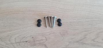 Originele cover plastic dopjes met schroeven van Thorens beschikbaar voor biedingen