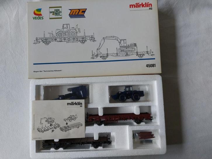 Marklin wagon, Hobby en Vrije tijd, Modeltreinen | H0, Zo goed als nieuw, Wagon, Wisselstroom, Märklin, Ophalen of Verzenden