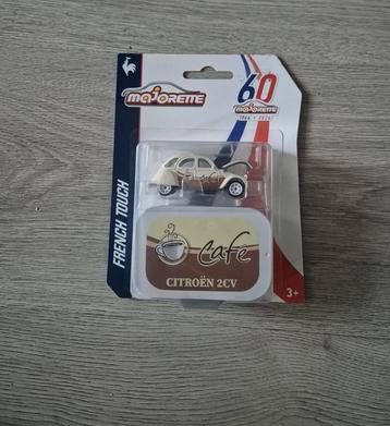Majorette French Touch citroen 2cv 2 cv cafe beschikbaar voor biedingen