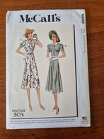 Vintage naaipatroon mcCalls M8338 jurk, Hobby en Vrije tijd, Kledingpatronen, Ophalen of Verzenden, Zo goed als nieuw, Vrouw, Overige merken