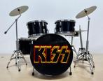 Kiss logo zwart miniatuur drumstel decoratie drummer deco