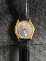 Goud Casio Quartz horloge 34MM Unisex, Sieraden, Tassen en Uiterlijk, Horloges | Antiek, Overige merken, Goud, Met bandje, Polshorloge